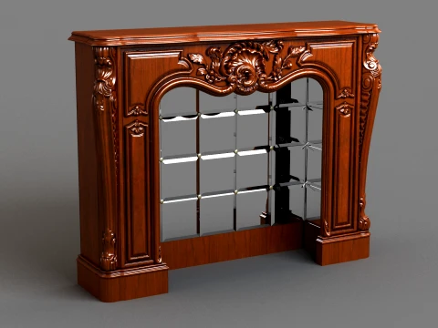 Fireplace 3D Model