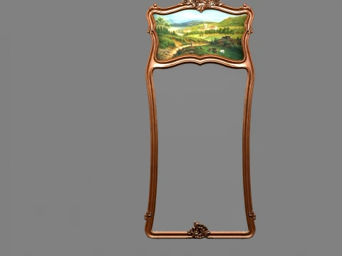 Decorative Mirror Modello 3D