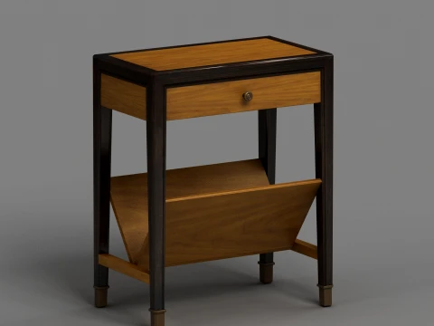 Bookshelf 3D Model