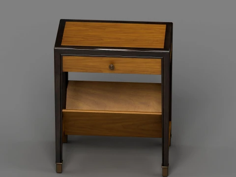 Bookshelf 3D Model