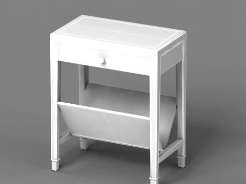 Bookshelf 3D Model