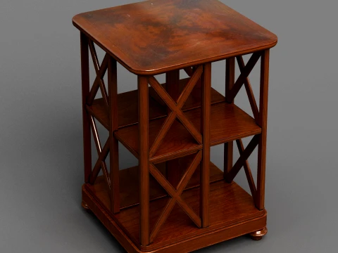 Bookshelf 3D Model