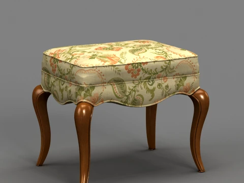 Dressing Stool 3D Model