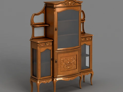 Wine cabinet Modelo 3D