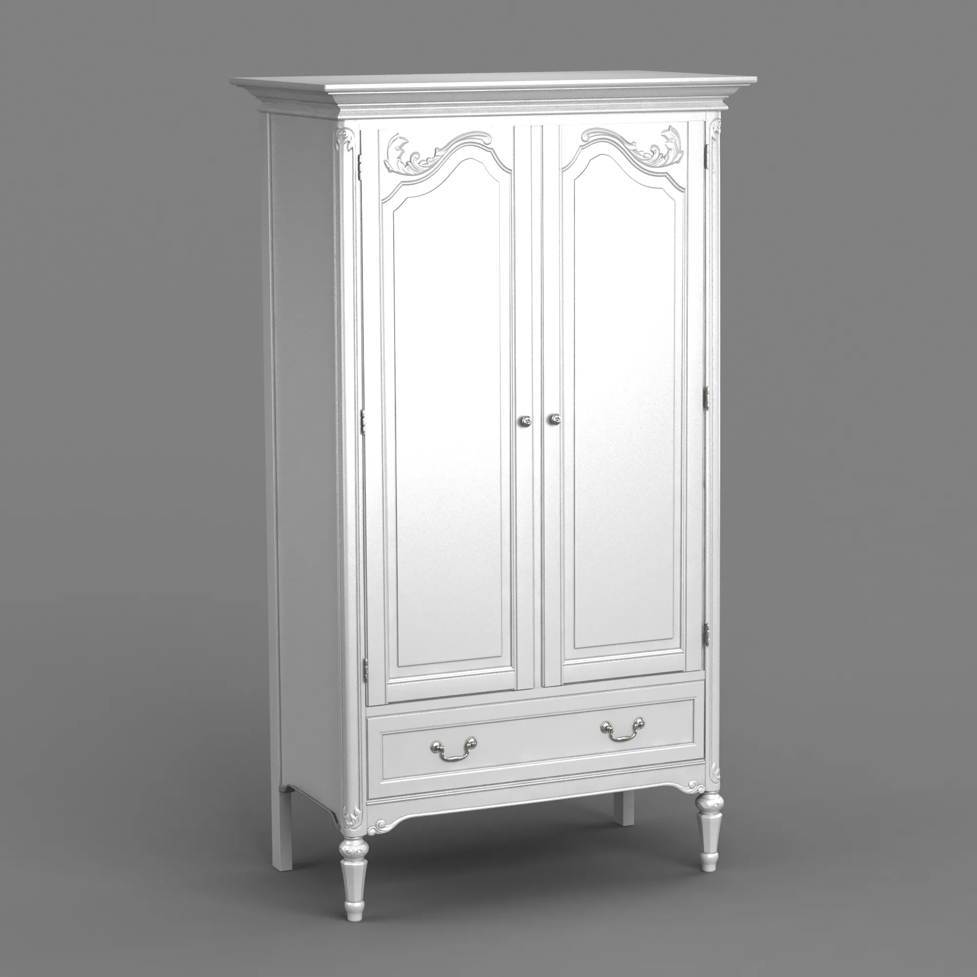 Cabinet 3D Model .c4d .max .obj .3ds .fbx .stl .blend 