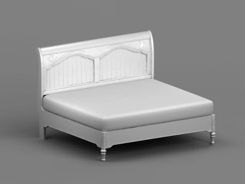 Letto Modello 3D
