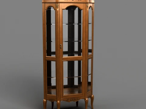 Wine cabinet 3D Model