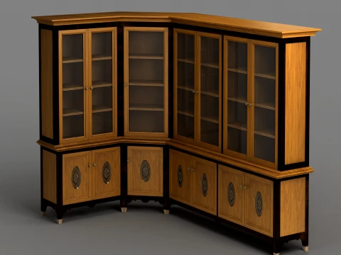 Bookcase 3D Model