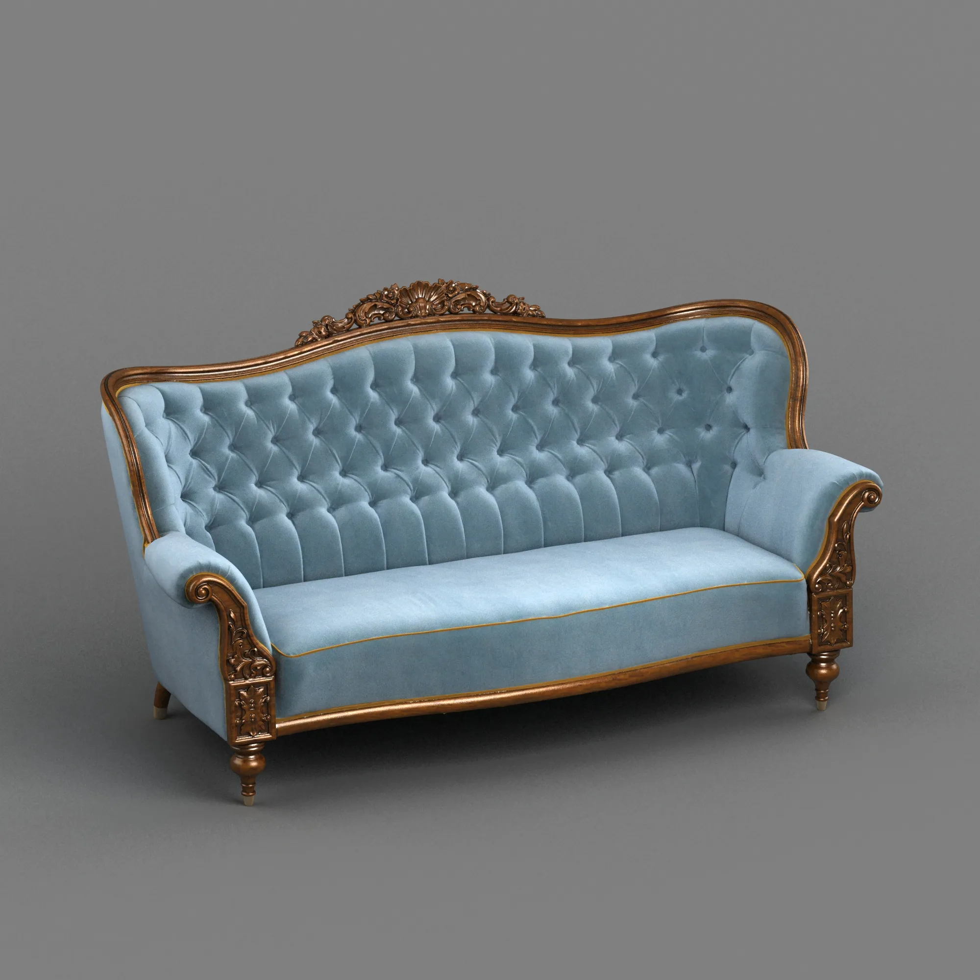 Sofe 3D Model .c4d .max .obj .3ds .fbx .stl .blend 