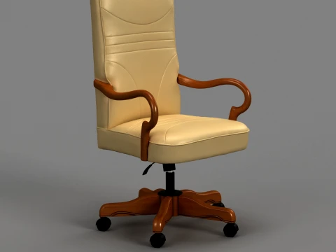 Drehstuhl 3D Modell
