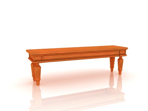 Лавка 3D Модель