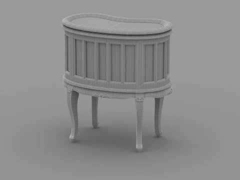 Tea cabinet 3D Model