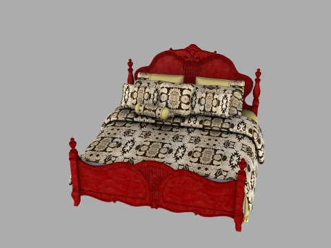 Bed 3D Model