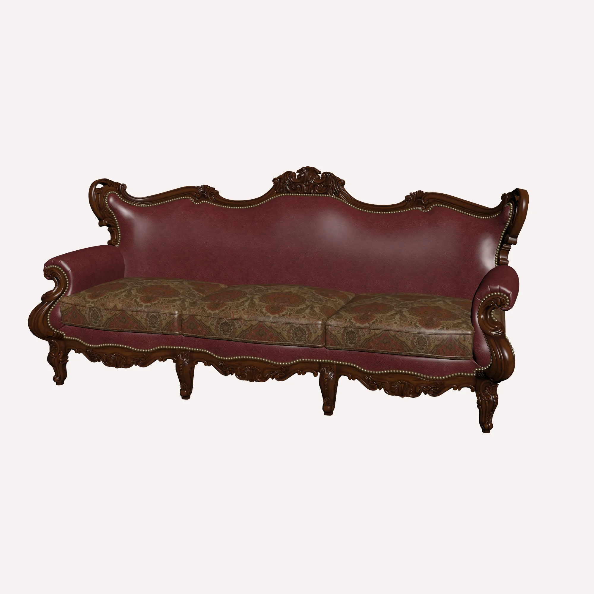 Sofe 3D Model .c4d .max .obj .3ds .fbx .stl .blend 