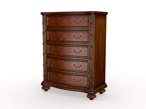 Chest of drawers 3D Model