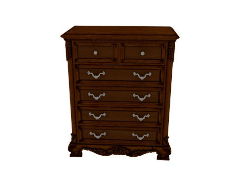 Chest of drawers 3D Model