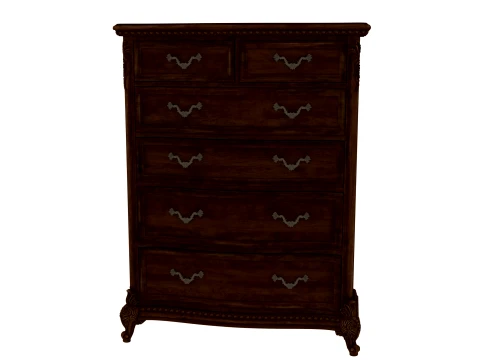 Chest of drawers Modèle 3D