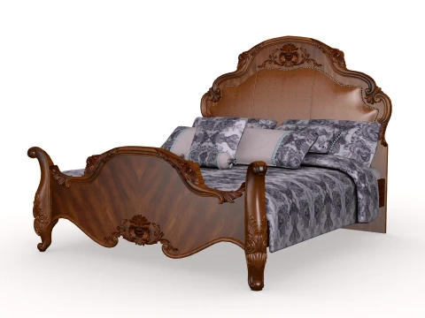 Ліжко 3D Модель