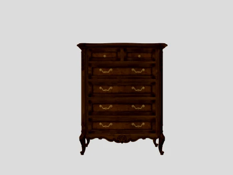 Commode Modèle 3D