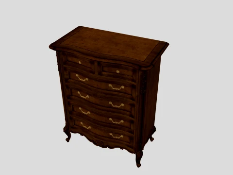 Chest of drawers 3D Model