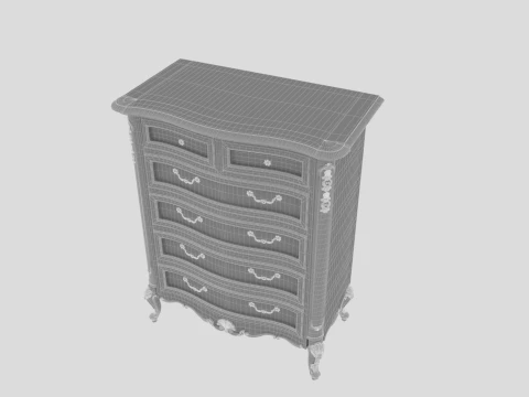 Chest of drawers 3D Model