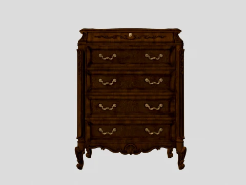 Commode Modèle 3D