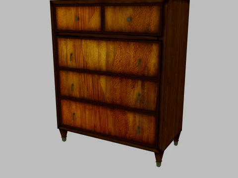 Chest of drawers 3D Model
