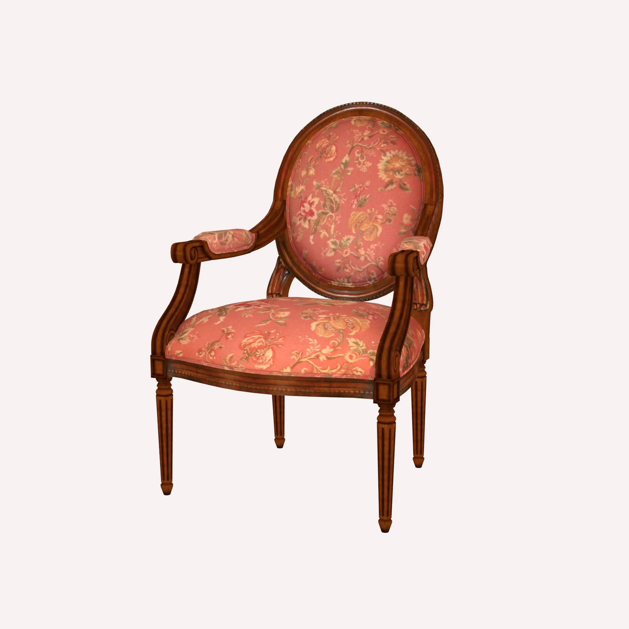 Chair 3D Model .c4d .max .obj .3ds .fbx .stl .blend 