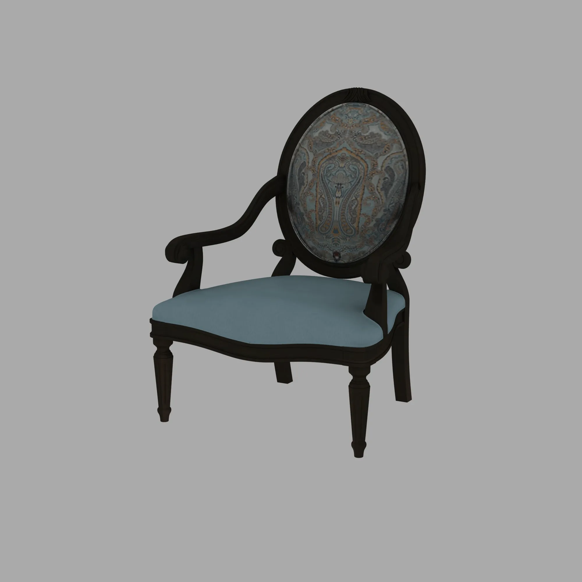 Chair 3D Model .c4d .max .obj .3ds .fbx .stl .blend 