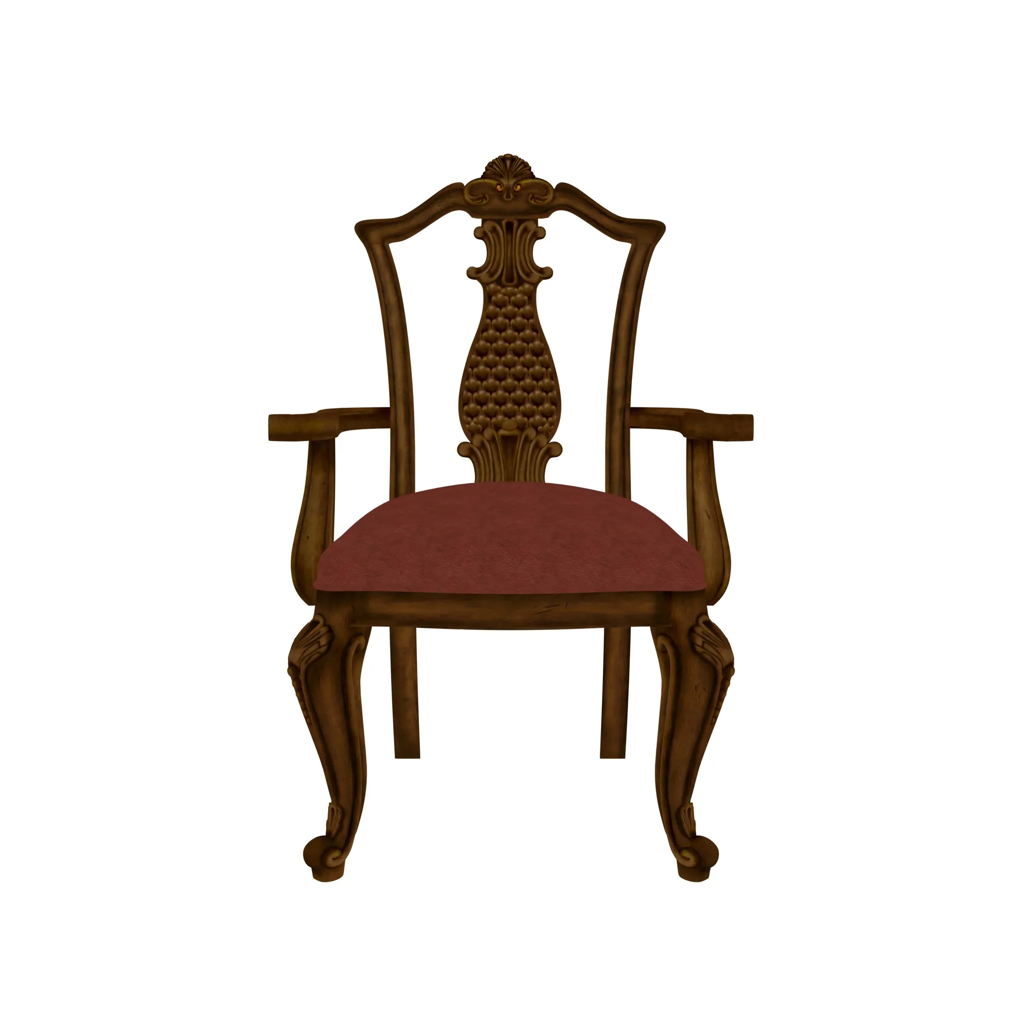 Chair 3D Model .c4d .max .obj .3ds .fbx .stl .blend 