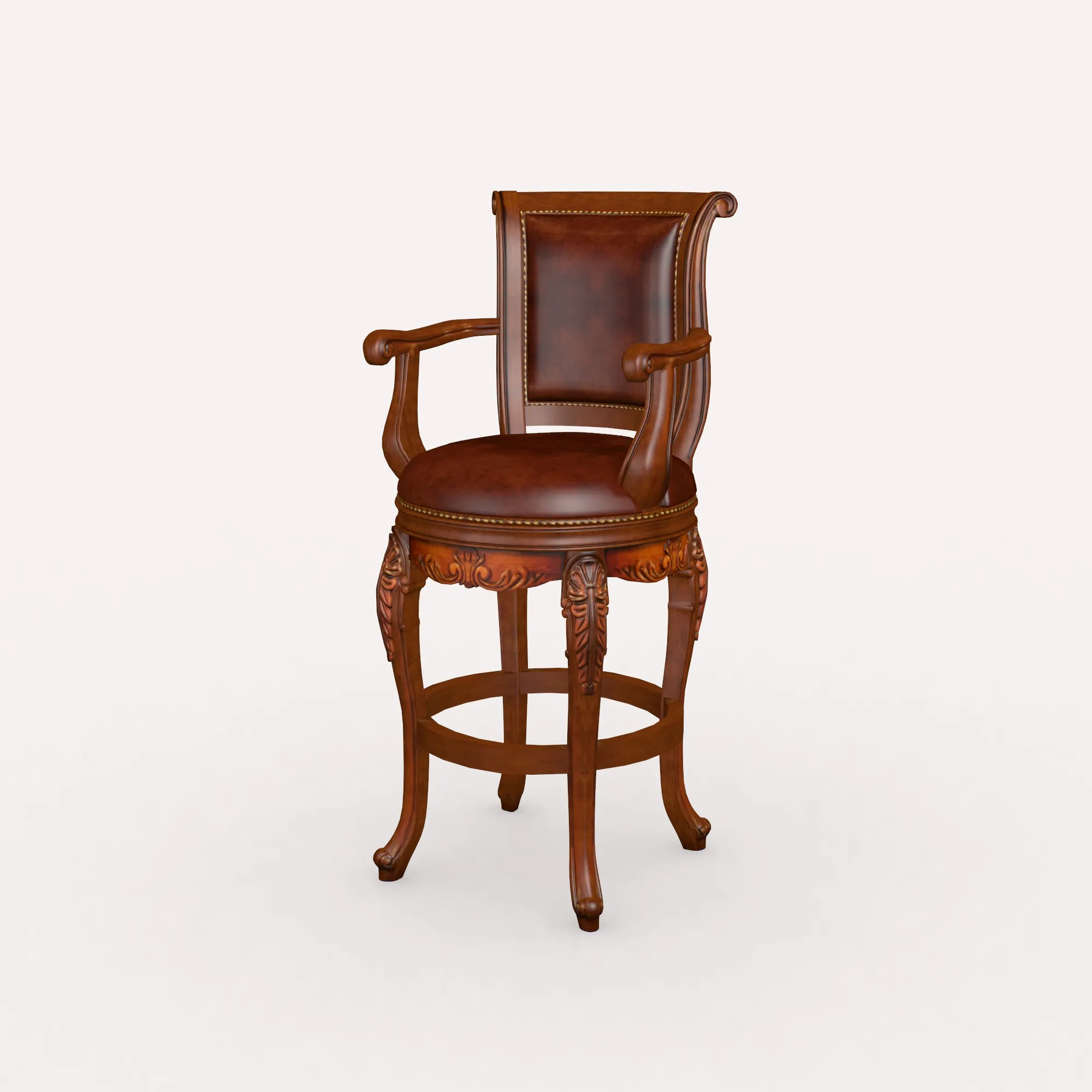 Chair 3D Model .c4d .max .obj .3ds .fbx .stl .blend 