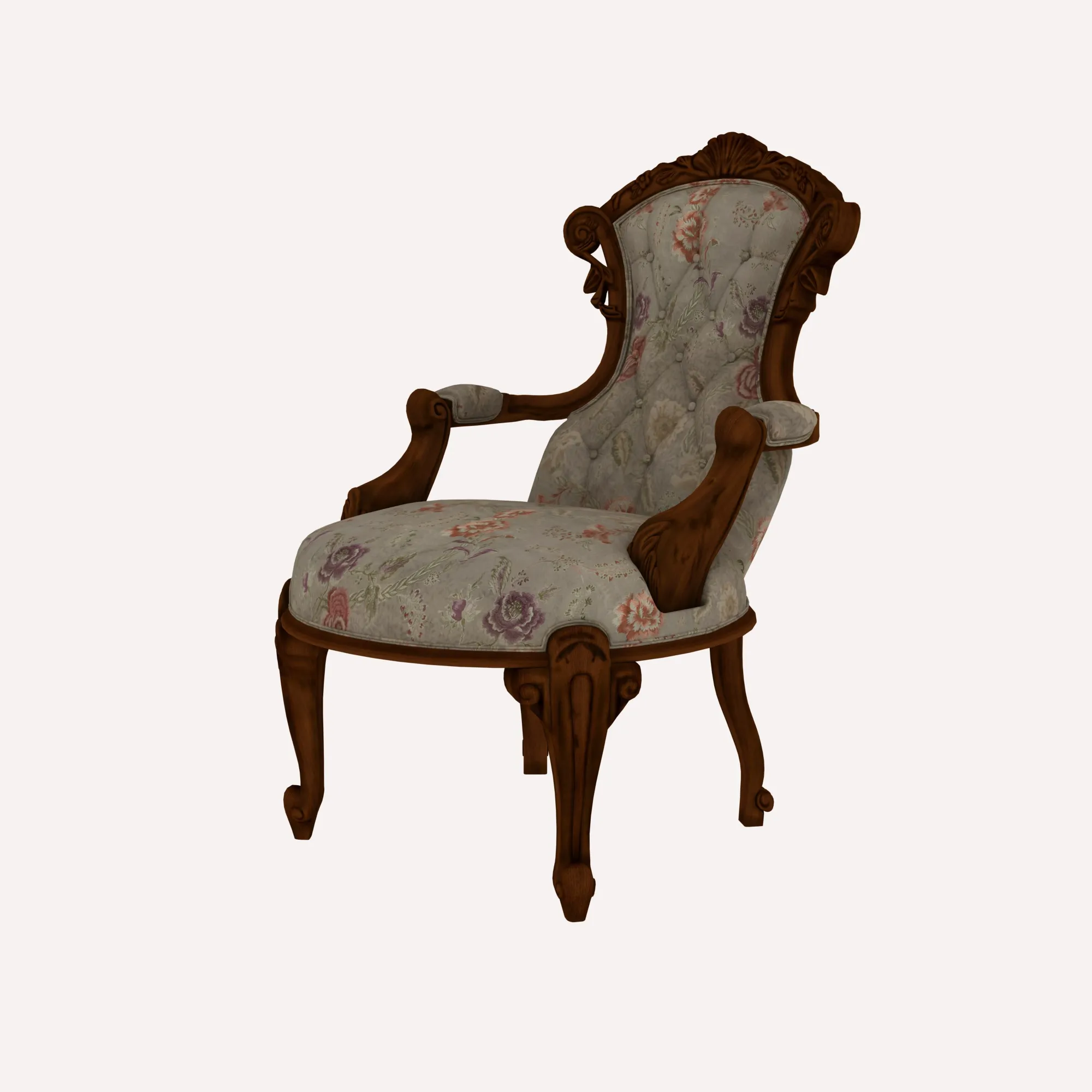 Chair 3D Model .c4d .max .obj .3ds .fbx .stl .blend 
