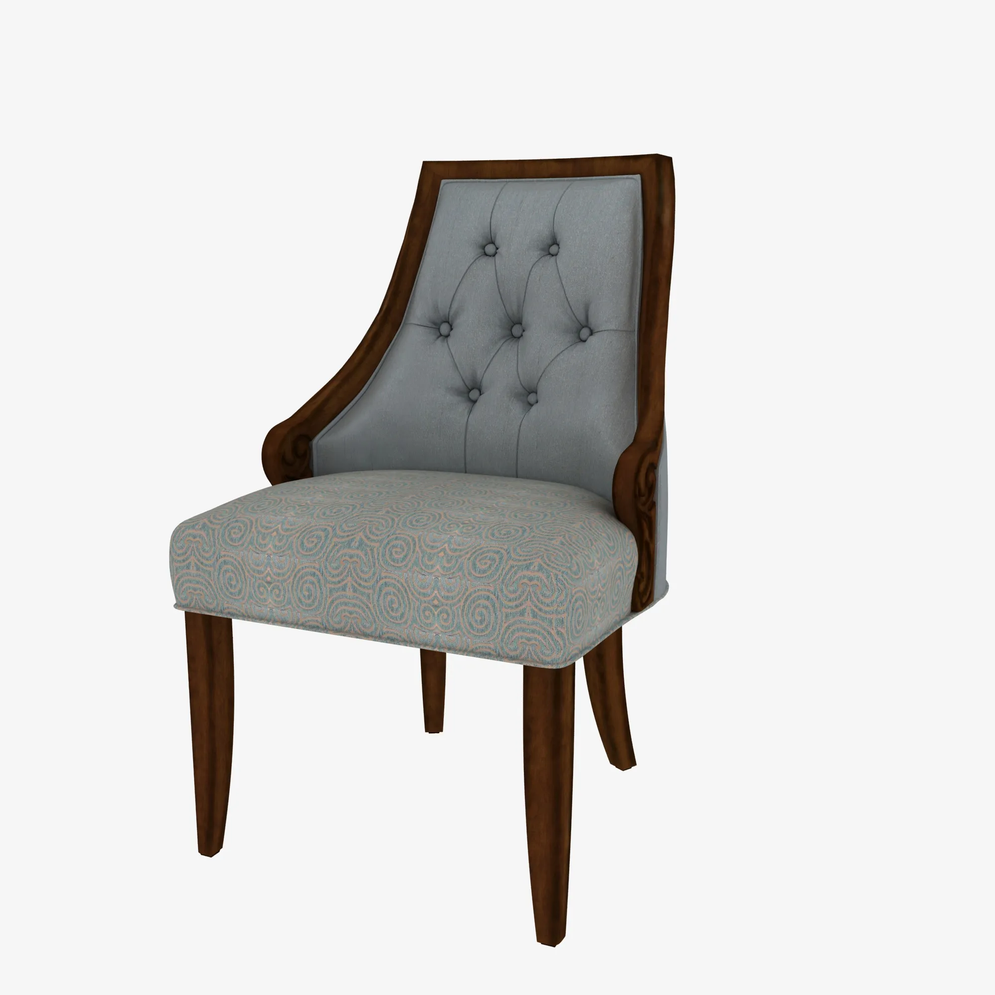 Chair 3D Model .c4d .max .obj .3ds .fbx .stl .blend 