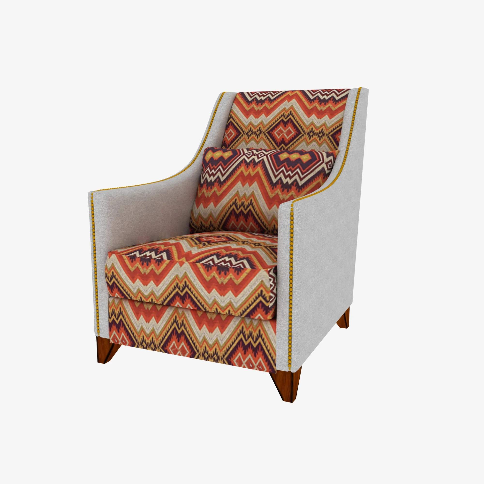 Chair 3D Model .c4d .max .obj .3ds .fbx .stl .blend 