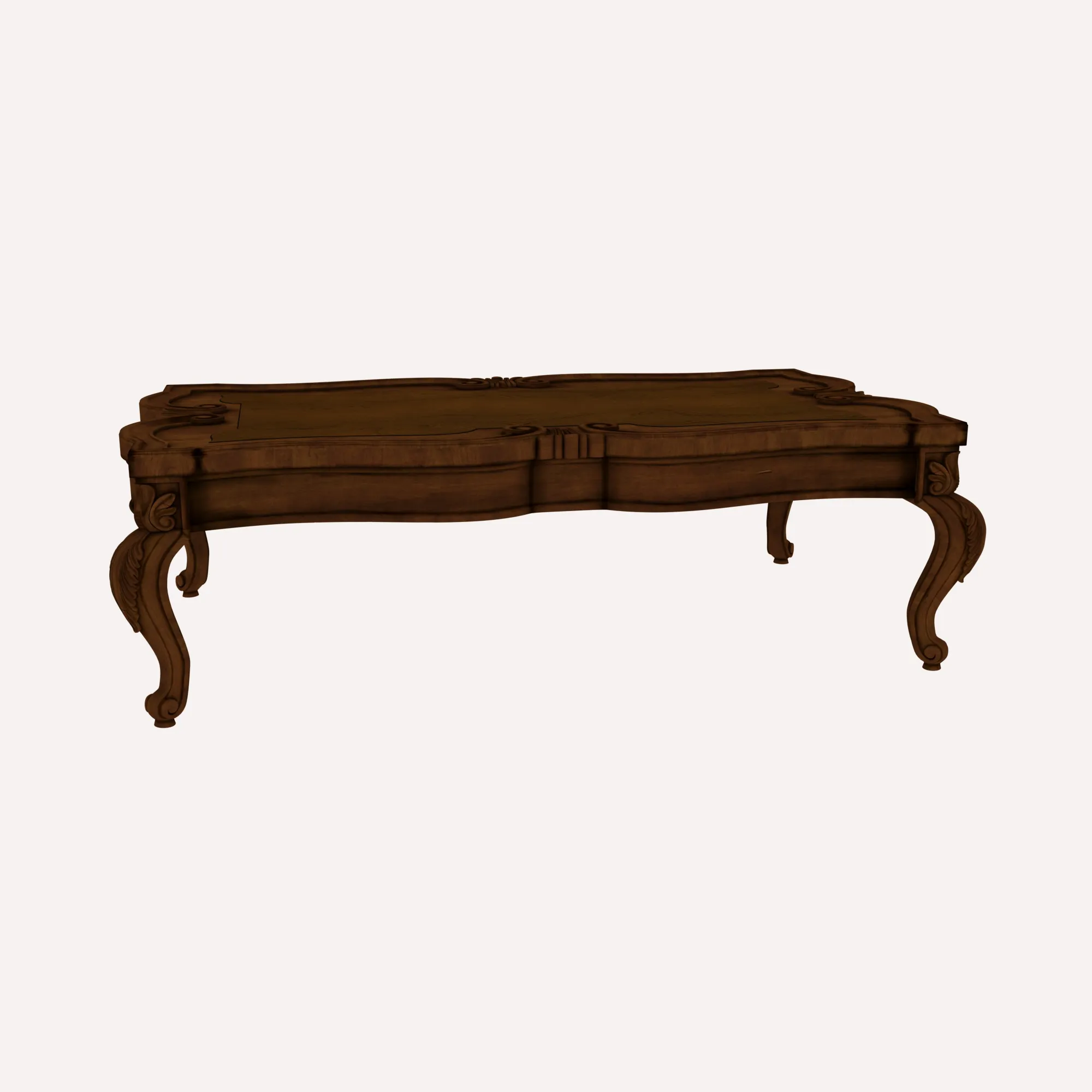 Table 3D Model .c4d .max .obj .3ds .fbx .stl .blend 