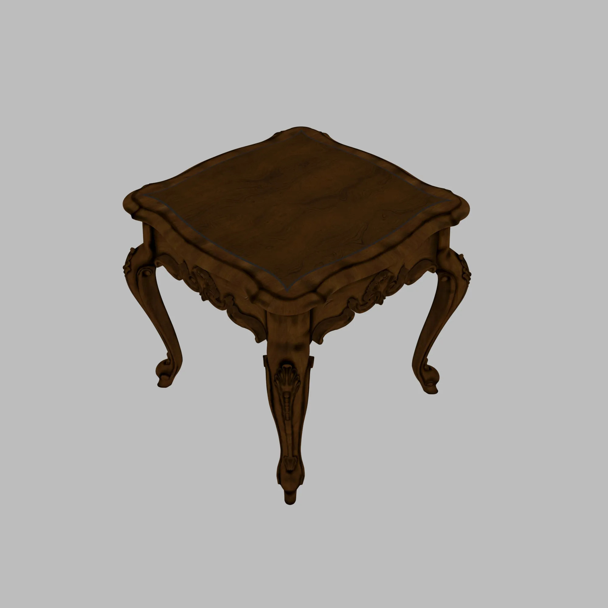 Table 3D Model .c4d .max .obj .3ds .fbx .stl .blend 