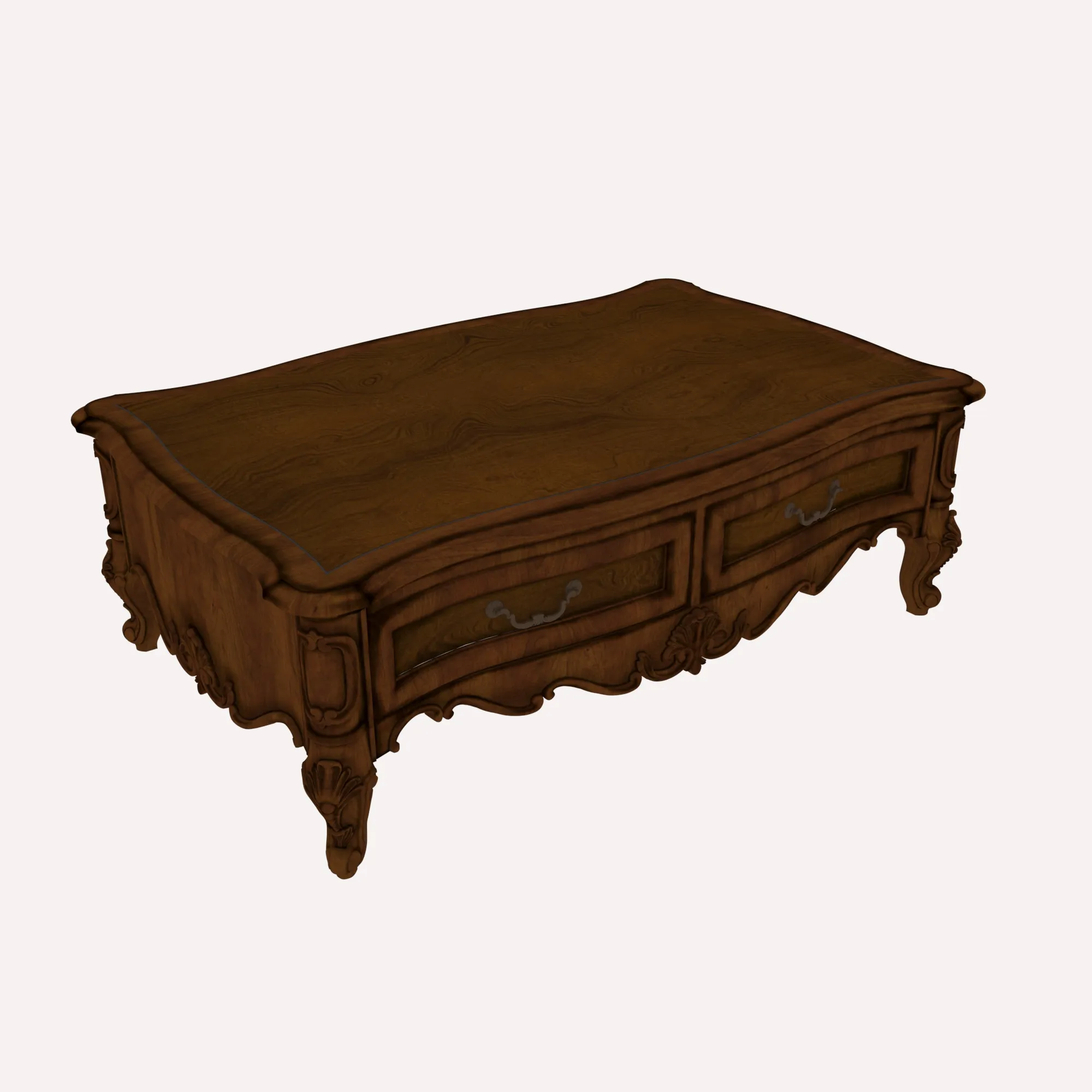 Table 3D Model .c4d .max .obj .3ds .fbx .stl .blend 