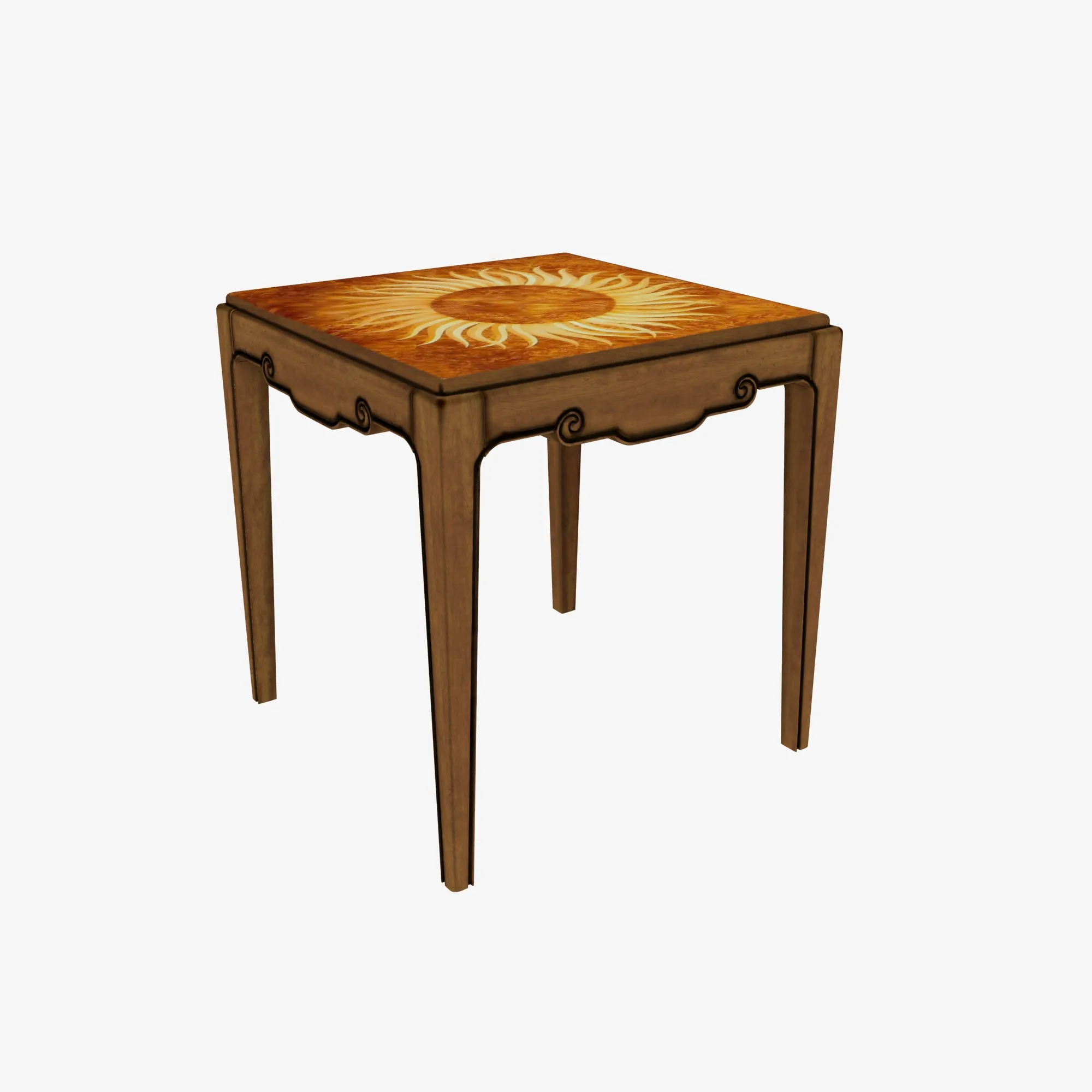 Table 3D Model .c4d .max .obj .3ds .fbx .stl .blend