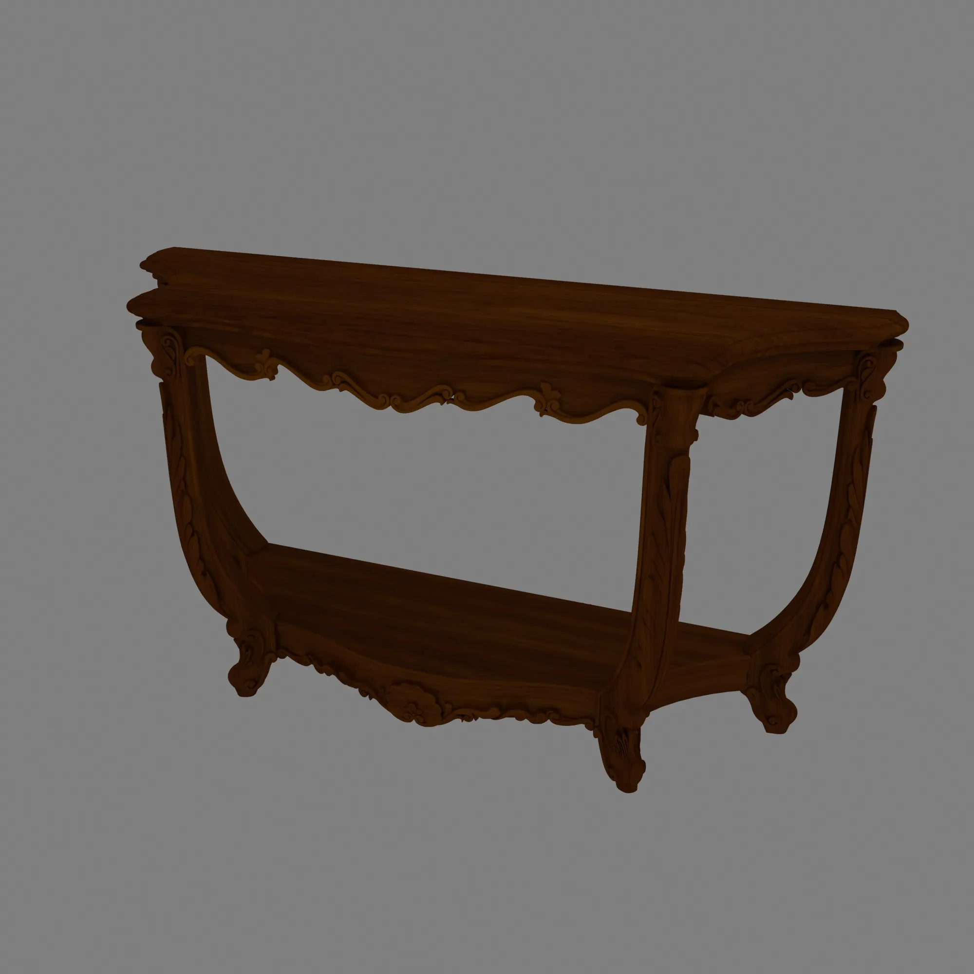 Table 3D Model .c4d .max .obj .3ds .fbx .stl .blend 