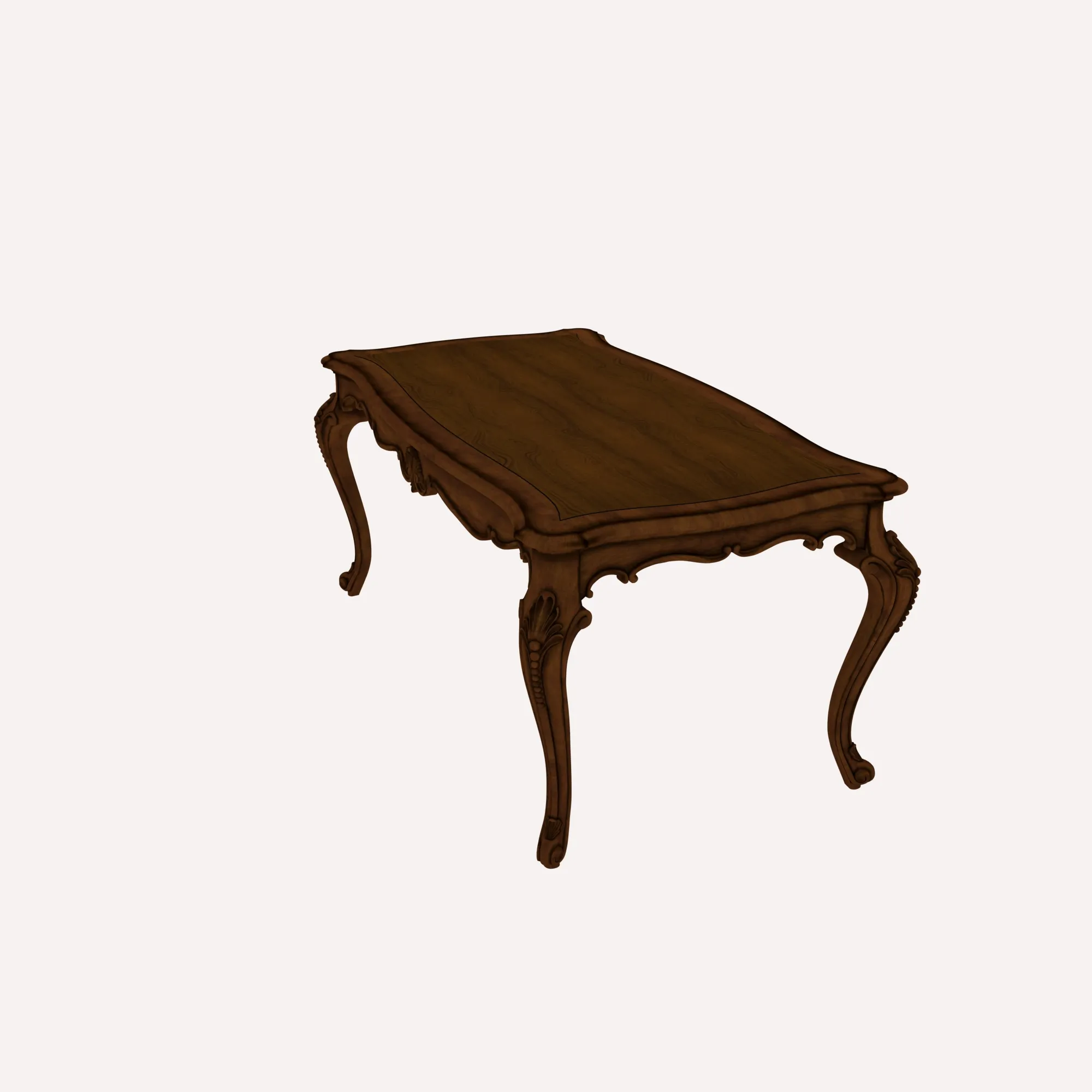 Table 3D Model .c4d .max .obj .3ds .fbx .stl .blend 