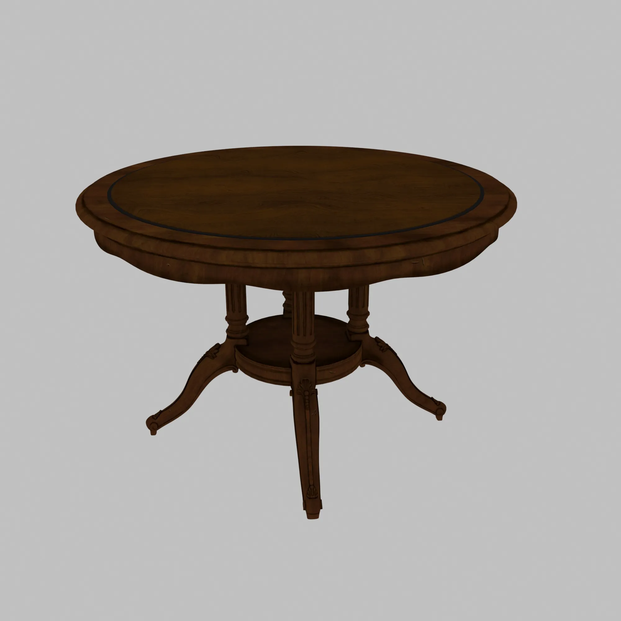 Table 3D Model .c4d .max .obj .3ds .fbx .stl .blend 