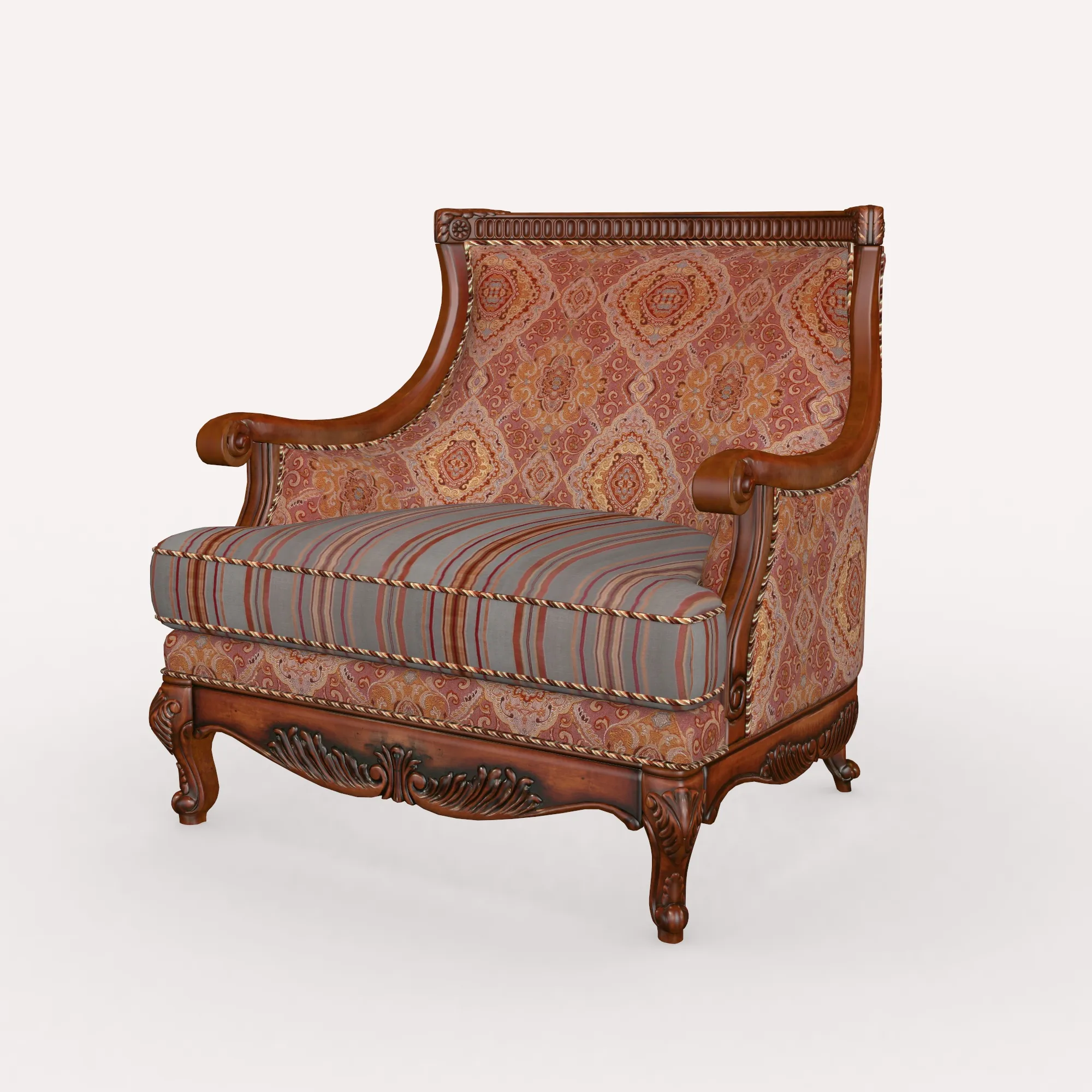 Sofe 3D Model .c4d .max .obj .3ds .fbx .stl .blend