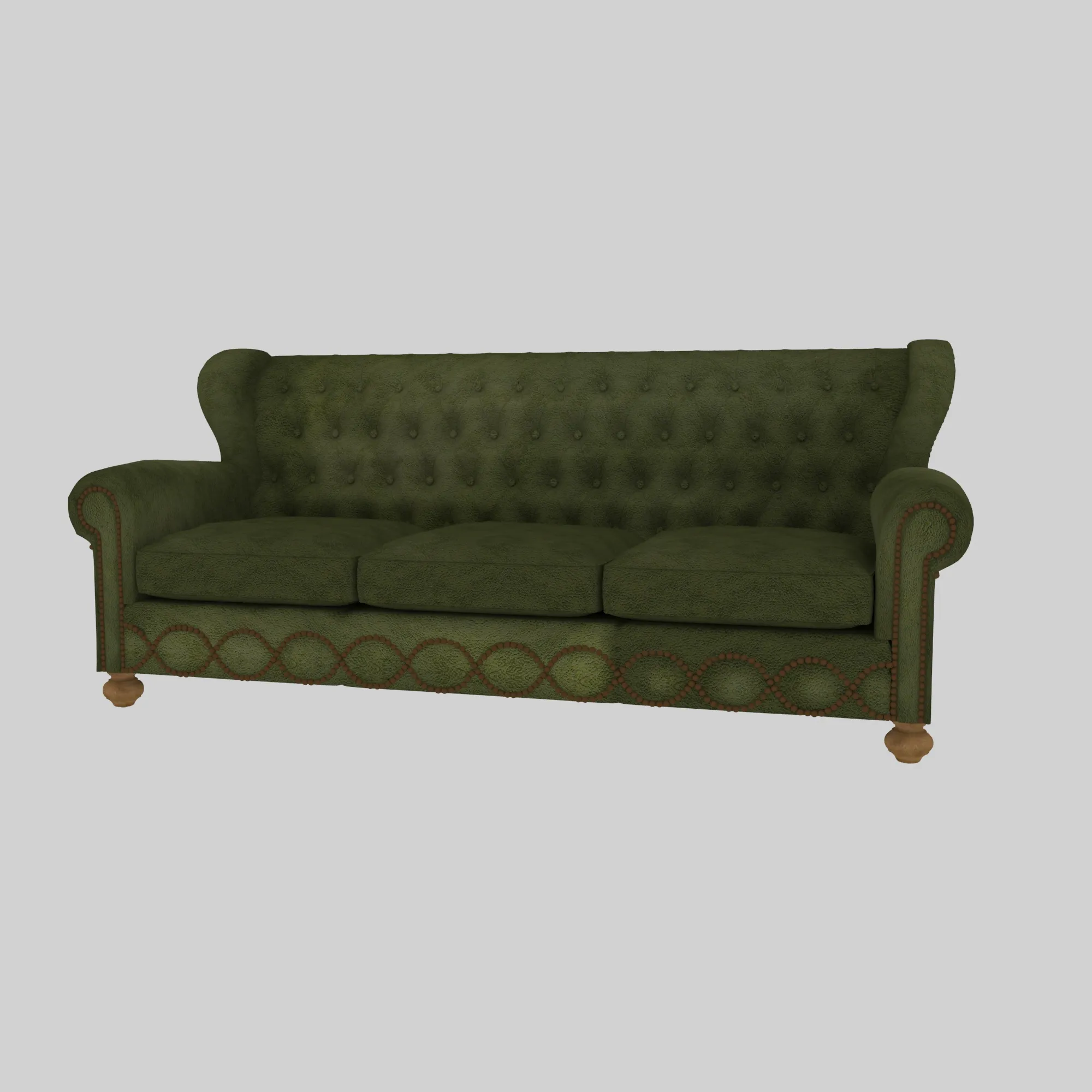 Sofe 3D Model .c4d .max .obj .3ds .fbx .stl .blend 