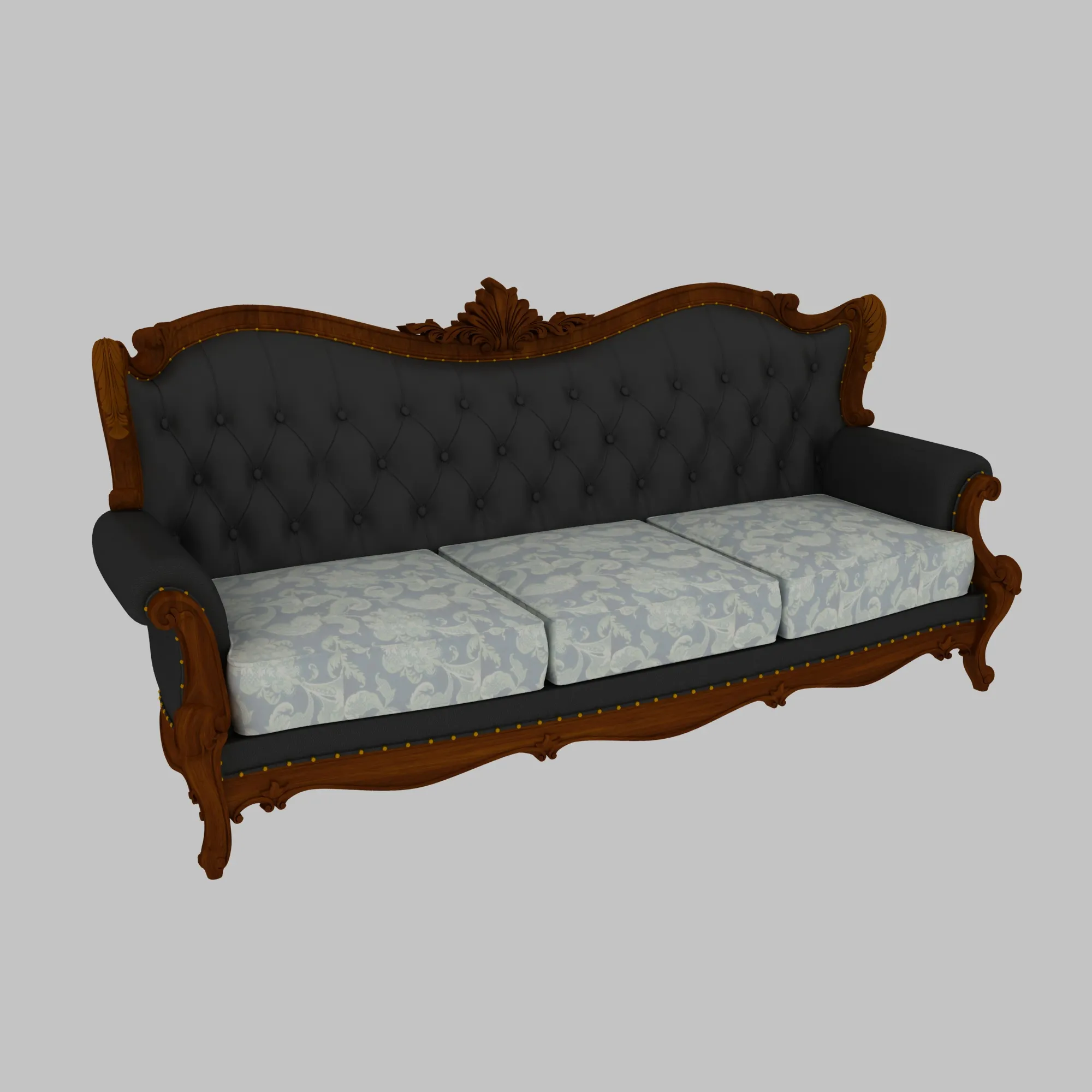 Sofe 3D Model .c4d .max .obj .3ds .fbx .stl .blend 