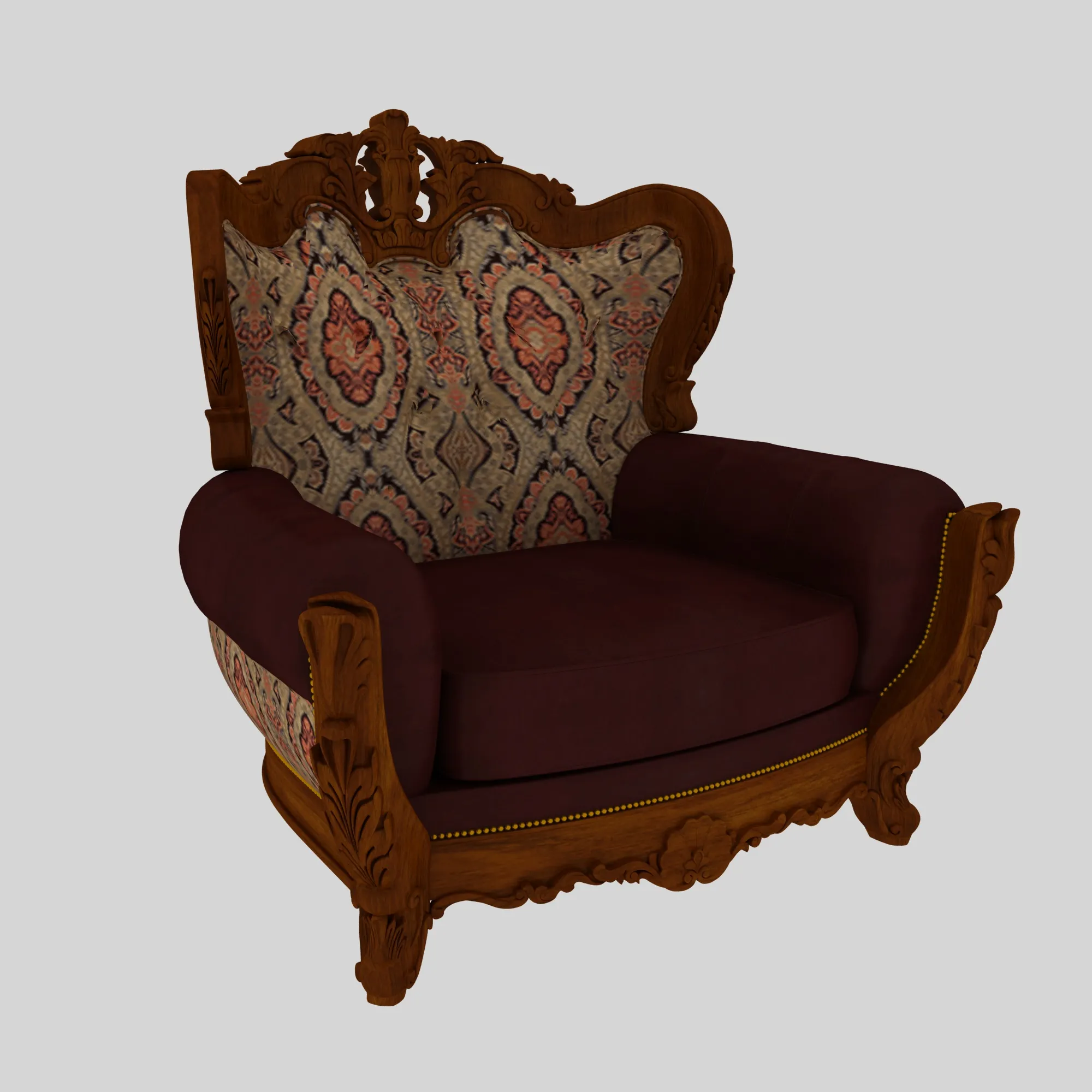 Sofe 3D Model .c4d .max .obj .3ds .fbx .stl .blend 
