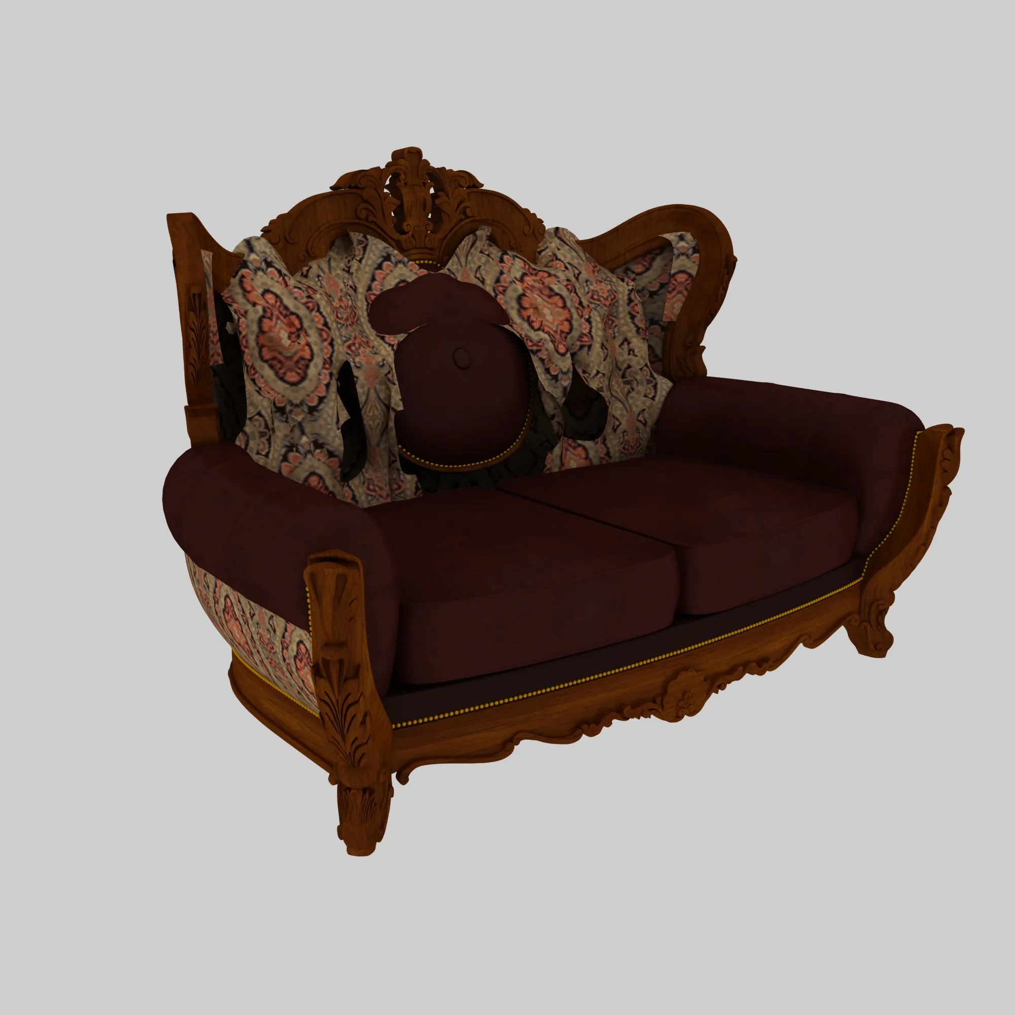 Sofe 3D Model .c4d .max .obj .3ds .fbx .stl .blend