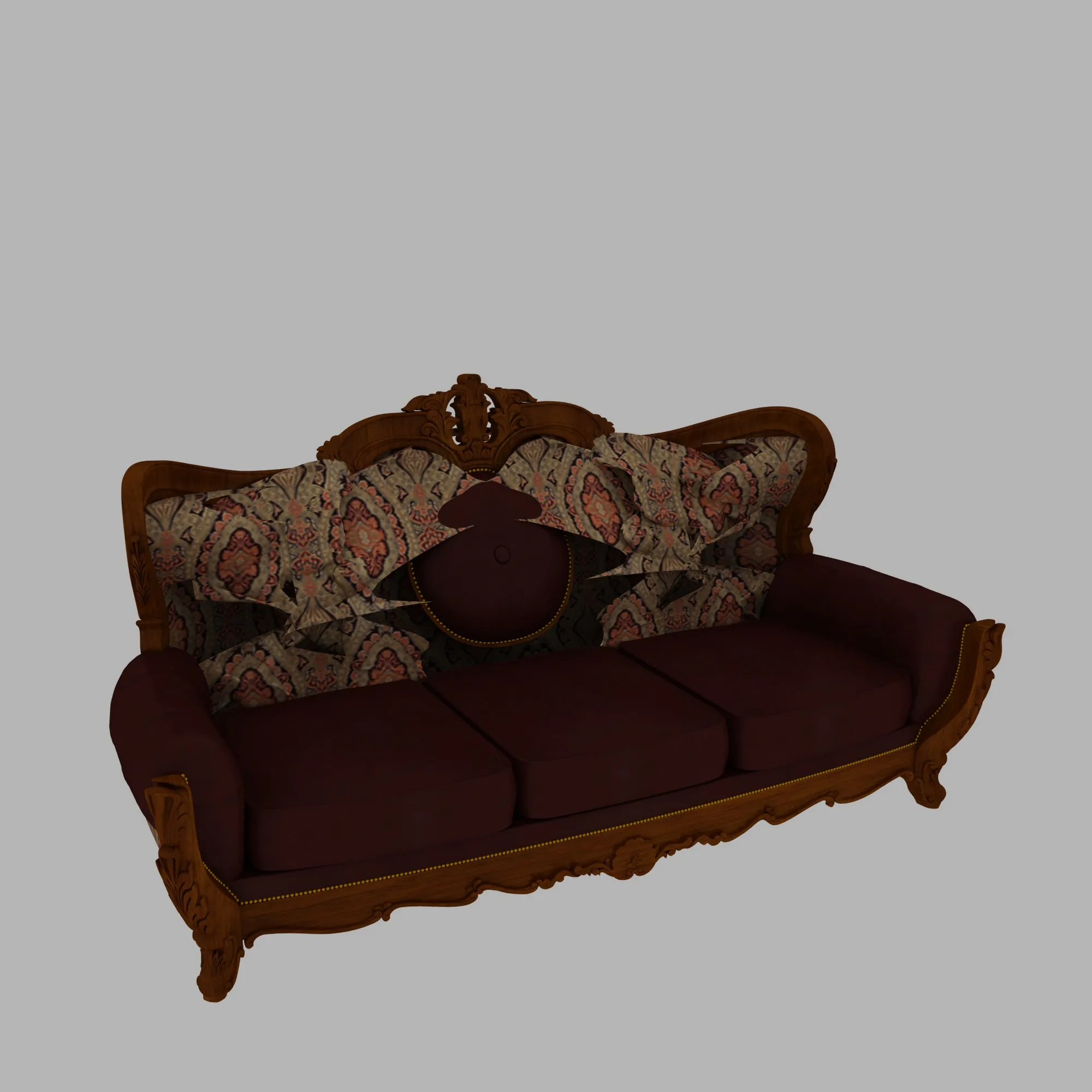 Sofe 3D Model .c4d .max .obj .3ds .fbx .stl .blend 