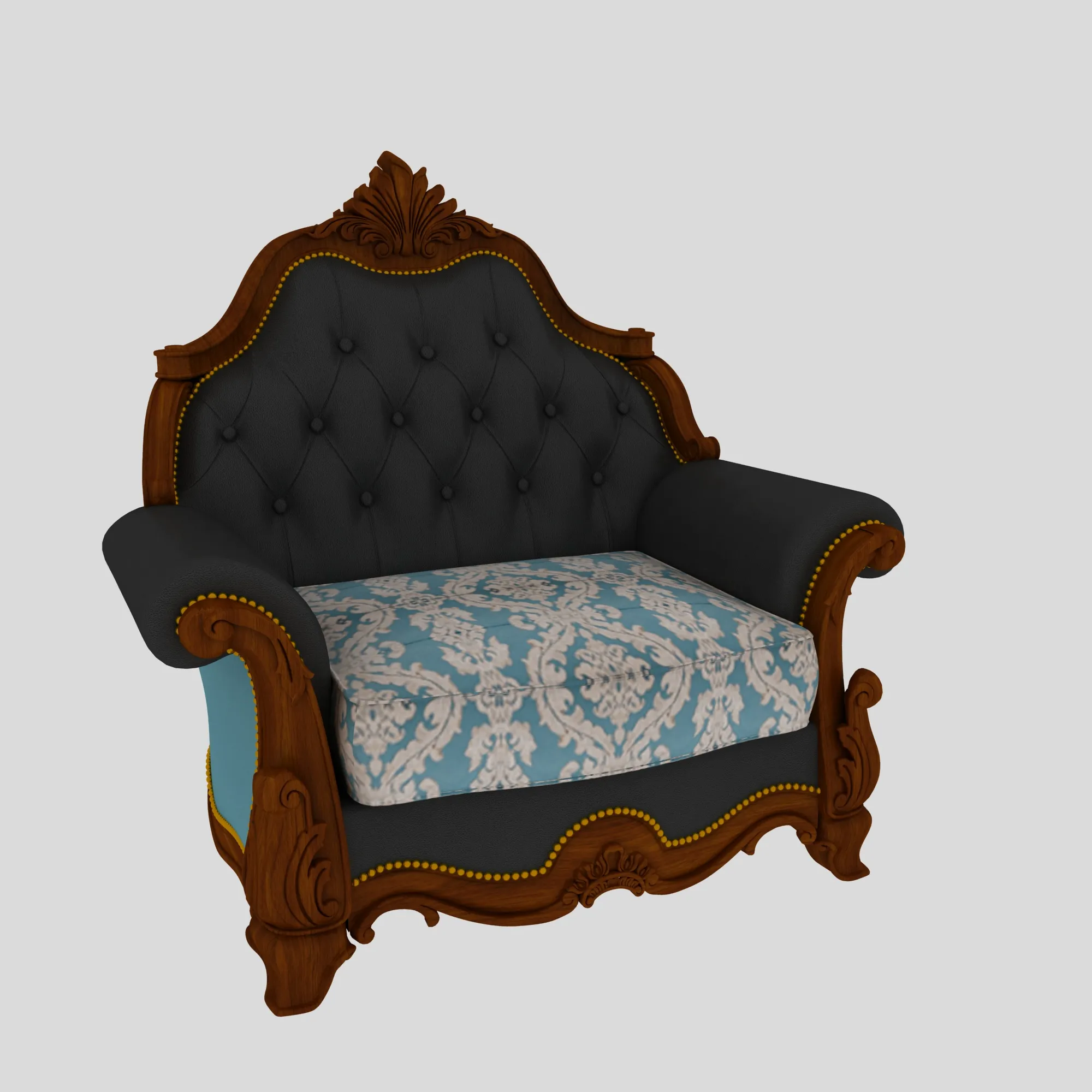 Sofe 3D Model .c4d .max .obj .3ds .fbx .stl .blend