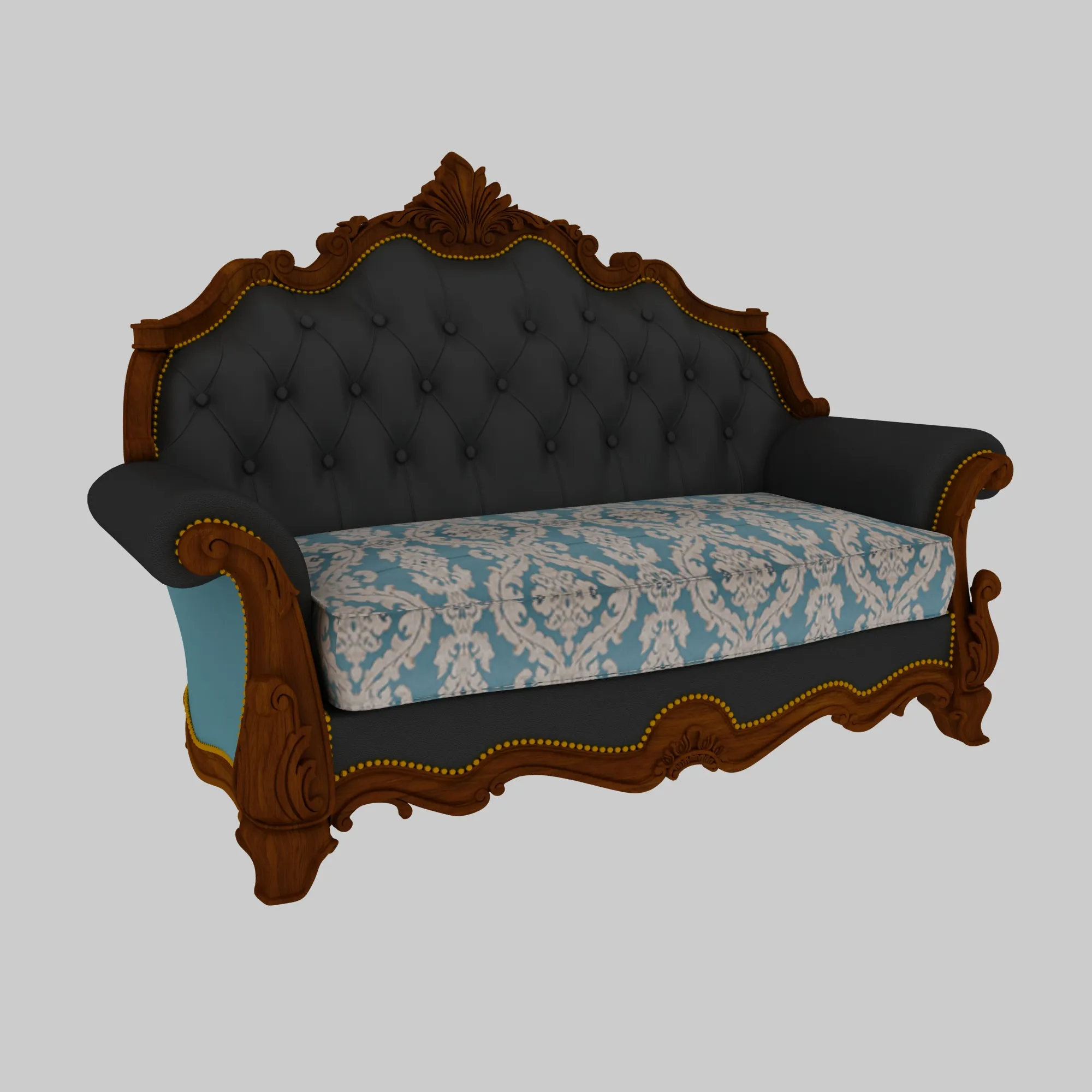 Sofe 3D Model .c4d .max .obj .3ds .fbx .stl .blend
