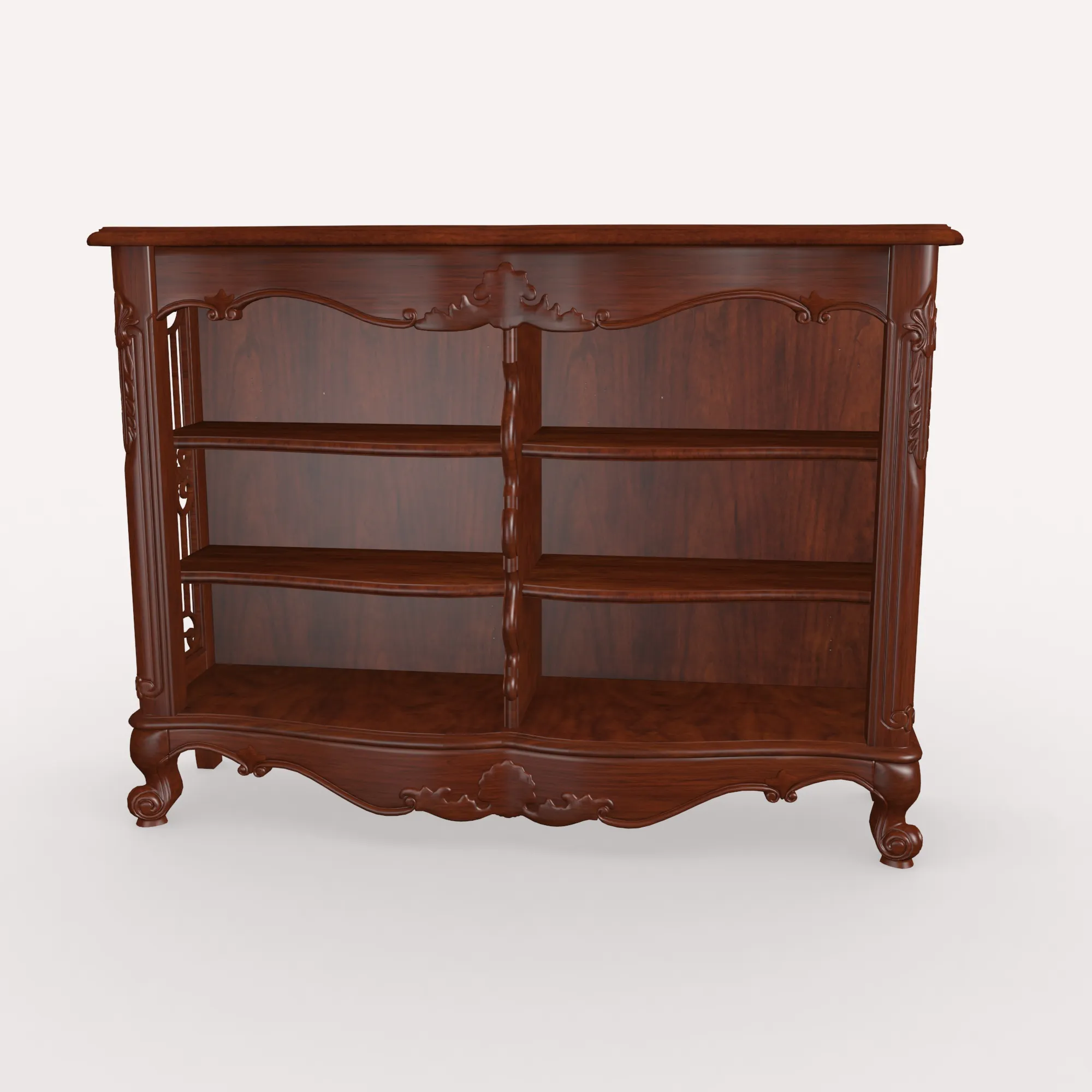Display cabinet 3D Model .c4d .max .obj .3ds .fbx .stl .blend 